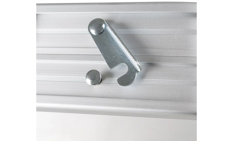 Розкладний стіл з поличкою Bo-Camp Premium Oval, 120x80x70 см, Тип розміру: 120x80x70 см, Колір: Grey, зображення 7