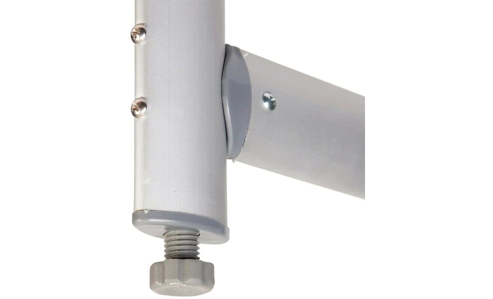 Розкладний стіл з поличкою Bo-Camp Premium Oval, 150x80x70 см, Тип розміру: 150x80x70 см, Колір: Grey, зображення 7