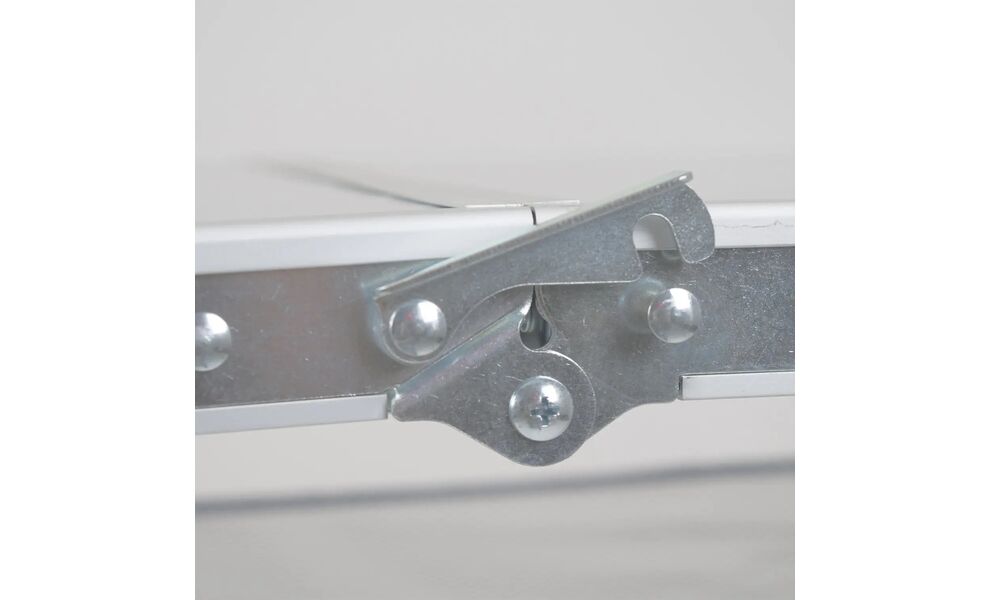 Розкладний стіл з поличкою Bo-Camp Premium Oval, 150x80x70 см, Тип розміру: 150x80x70 см, Колір: Grey, зображення 9