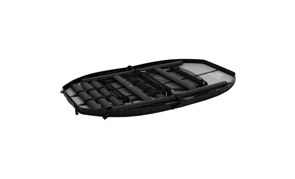 Розкладний стіл з поличкою Bo-Camp Woodbine Oval - 100x70x70 см, зображення 4