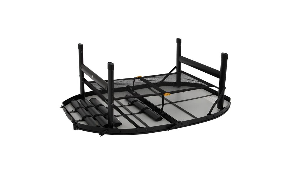 Розкладний стіл з поличкою Bo-Camp Woodbine Oval - 100x70x70 см, зображення 6