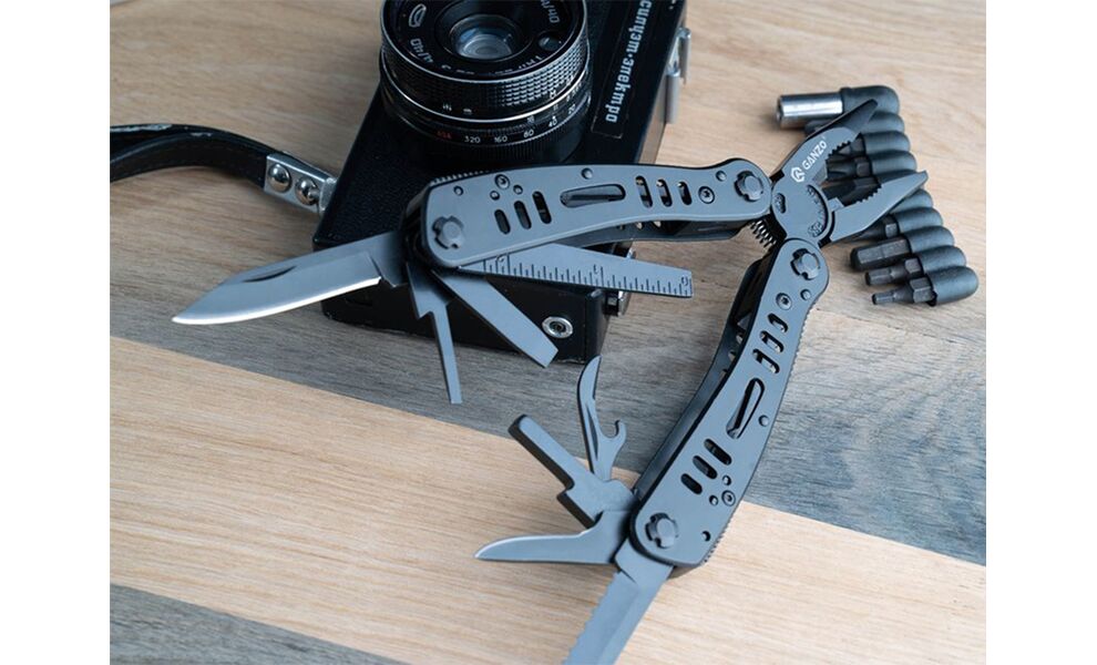 Мультитул з чохлом та бітами Ganzo G103 - 12 функцій, зображення 28