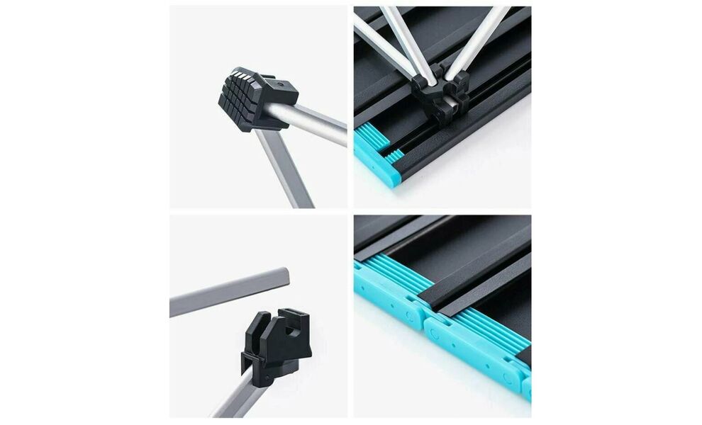 Розкладний стіл Naturehike NH19Z008-Z - L (Space Grey) - 68х46х40,5 см, Тип розміру: L, Колір: Space Grey, зображення 6