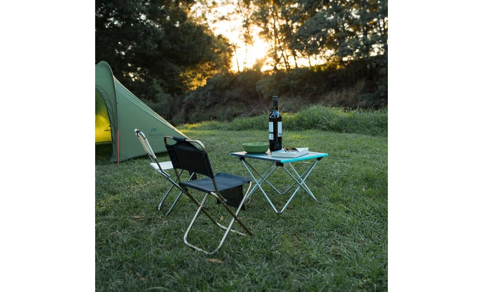 Розкладний стіл Naturehike NH19Z008-Z - L (Space Grey) - 68х46х40,5 см, Тип розміру: L, Колір: Space Grey, зображення 11