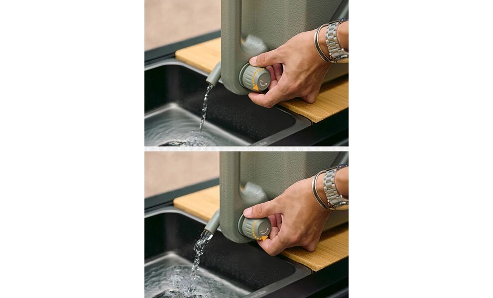 Пластикова каністра для води з краном Naturehike CNH22CJ018 (Khaki) на 12 л, Об'єм: 12, Колір виробника: Khaki, зображення 6