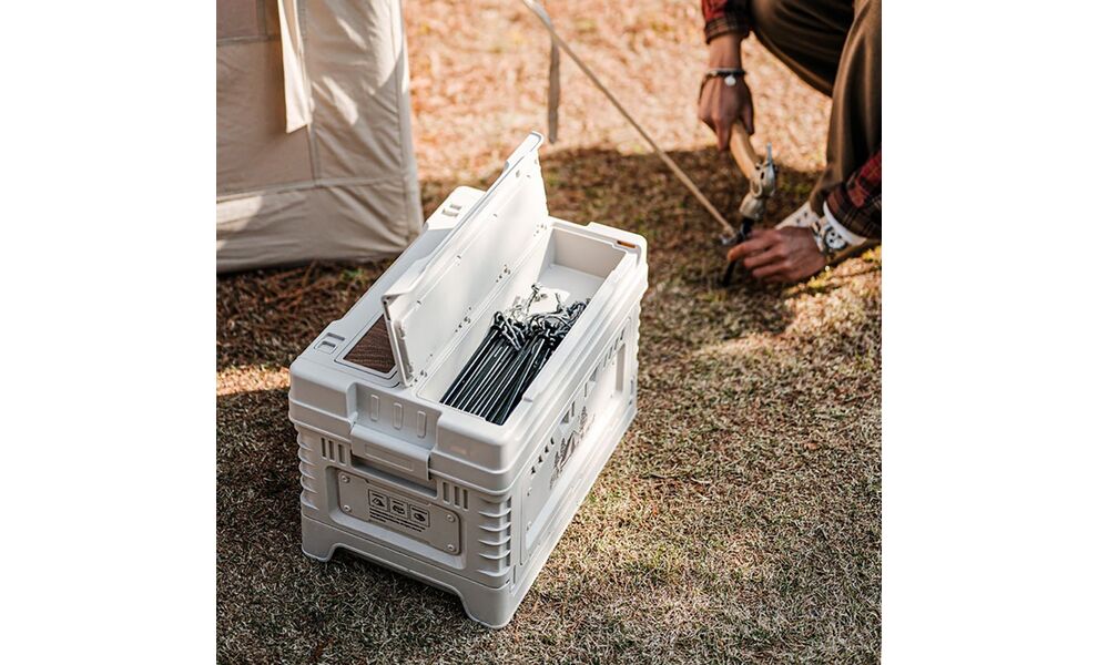 Складний короб Naturehike CNH22SN019 (Grey), 25+5 л, Тип розміру: 25+5 л, Колір: Grey, зображення 6