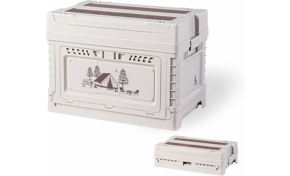 Складний короб Naturehike CNH22SN019 (Grey), 25+5 л, Тип розміру: 25+5 л, Колір: Grey, зображення 2