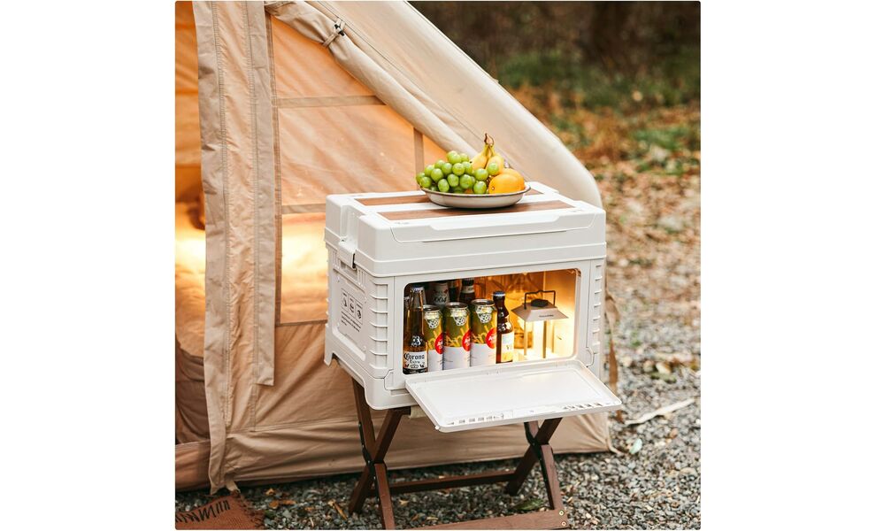 Складний короб Naturehike CNH22SN019 (Grey), 25+5 л, Тип розміру: 25+5 л, Колір: Grey, зображення 5