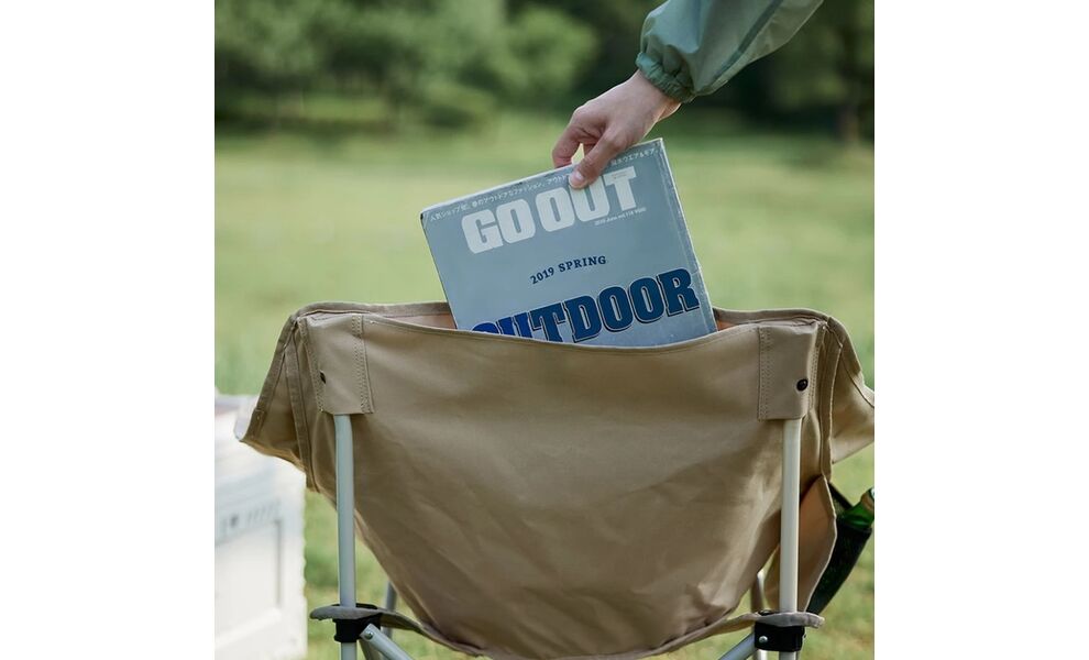 Розкладне крісло Naturehike CNH23JU13002 (Black Grey), Колір виробника: Black Grey, зображення 8