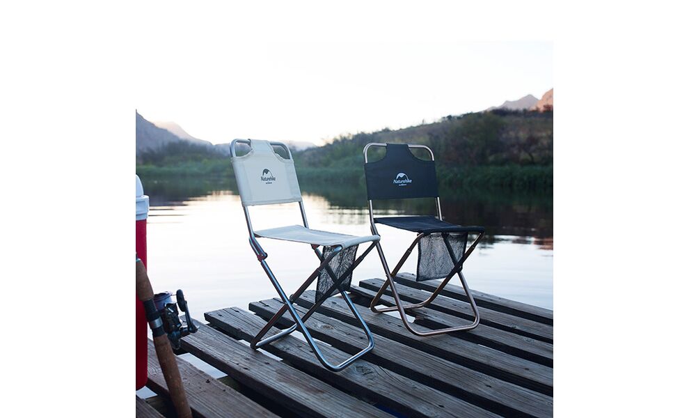 Компактний розкладний стілець на природу Naturehike NH18M001-Z (Khaki), Колір виробника: Khaki, зображення 11