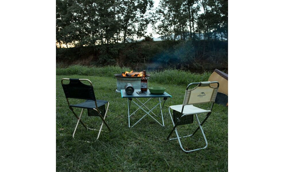 Розкладний стіл Naturehike NH19Z008-Z - S (Rock Black) - 41х34,5х29 см, Тип розміру: S, Колір: Rock Black, зображення 11