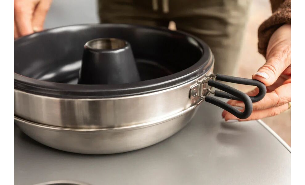 Кемпінгова жаровня з нержавіючої сталі з антипригарним покриттям Petromax Dimego, зображення 8