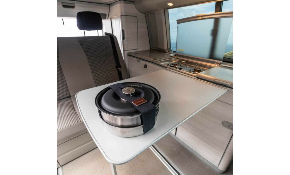 Кемпінговий набір посуду з антиприграним покриттям Petromax Dimego: 2 каструлі, сковорода, зображення 11