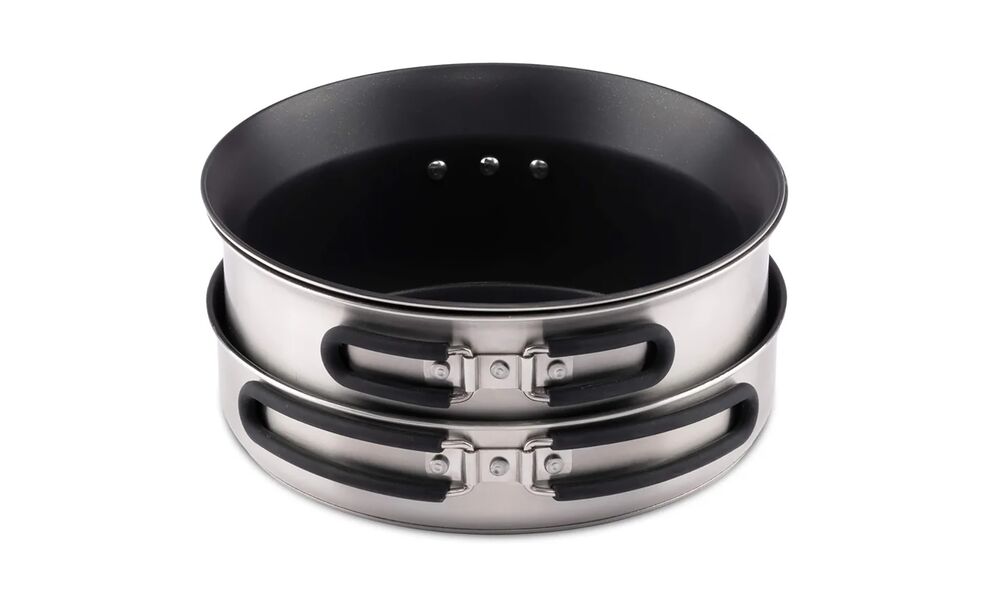 Кемпінговий набір посуду з антиприграним покриттям Petromax Dimego: 2 каструлі, сковорода, зображення 3