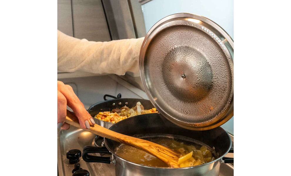 Кемпінговий набір посуду з антиприграним покриттям Petromax Dimego: 2 каструлі, сковорода, зображення 10