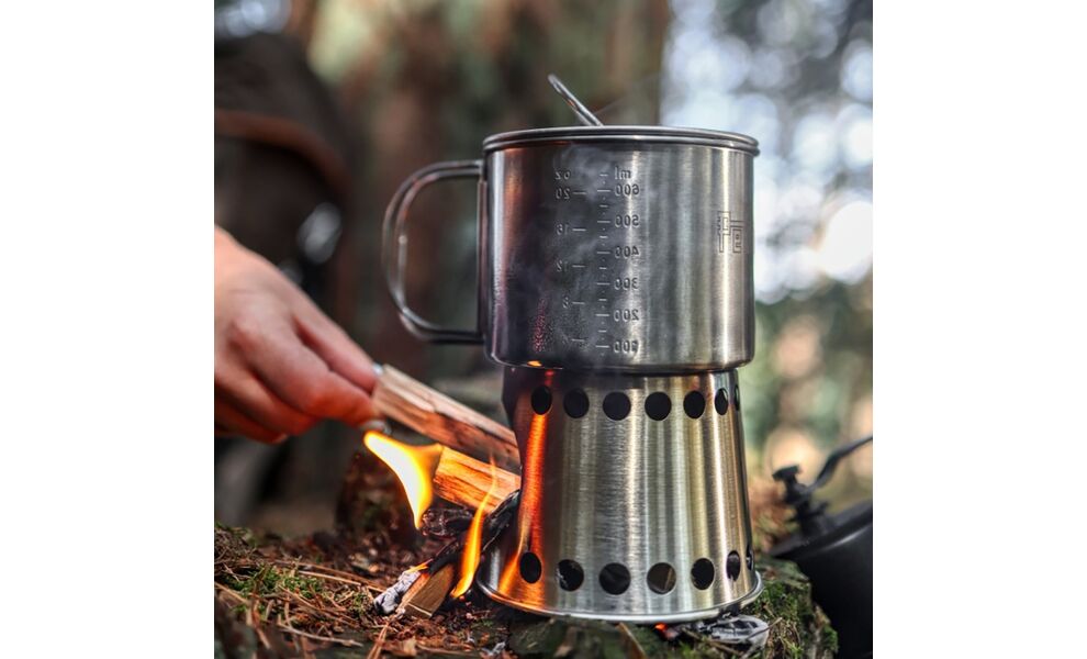 Туристична міні-піч на дровах Petromax Stove Cup, зображення 8