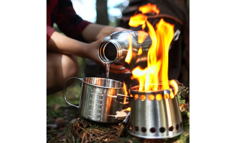 Туристична міні-піч на дровах Petromax Stove Cup, зображення 9