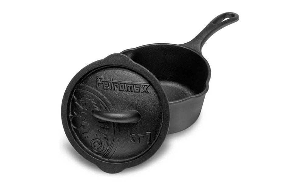 Чавунна касероль з кришкою Petromax Cast-Iron Saucepan на 1 л, Об'єм: 1, зображення 2
