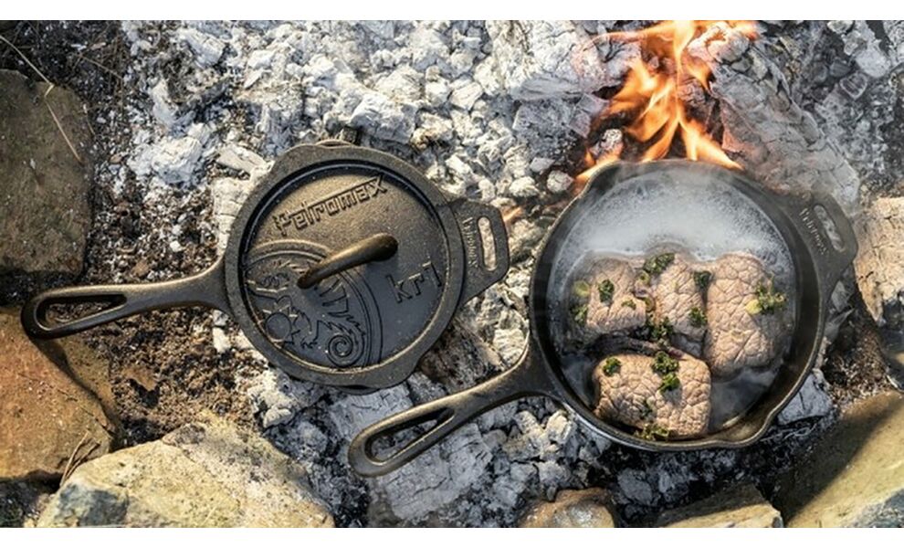Чавунна касероль з кришкою Petromax Cast-Iron Saucepan на 1 л, Об'єм: 1, зображення 9