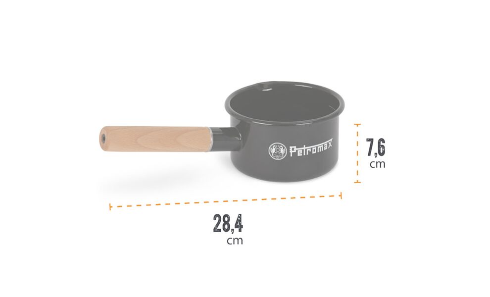 Туристичний ківш Petromax Enamel на 500 мл, Об'єм: 0,5, зображення 3