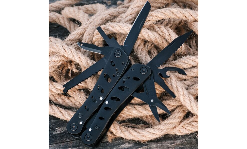 Мультитул з чохлом та бітами Ganzo G205-B - 11 функцій, зображення 13