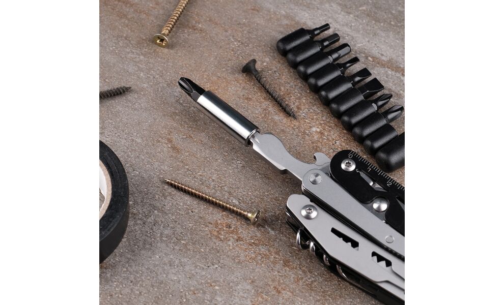 Мультитул з чохлом та бітами Ganzo G304 - 11 функцій, зображення 16