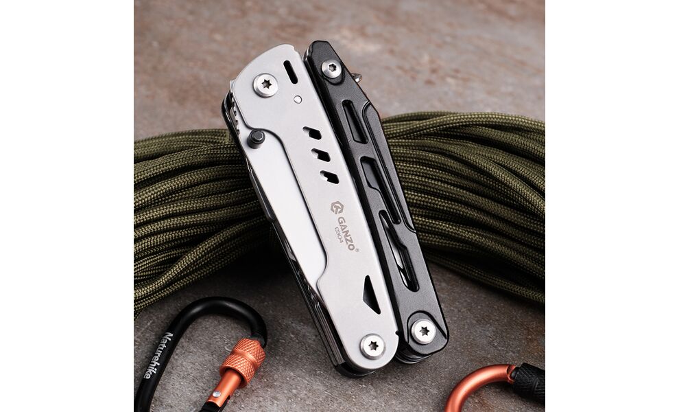 Мультитул з чохлом та бітами Ganzo G304 - 11 функцій, зображення 12