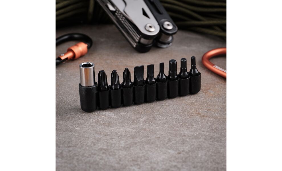 Мультитул з чохлом та бітами Ganzo G304 - 11 функцій, зображення 18