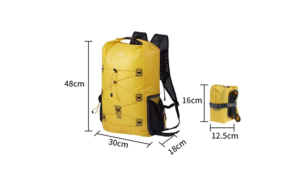 Герморюкзак Naturehike CNH22BB003 (Yellow), 25 л, зображення 3