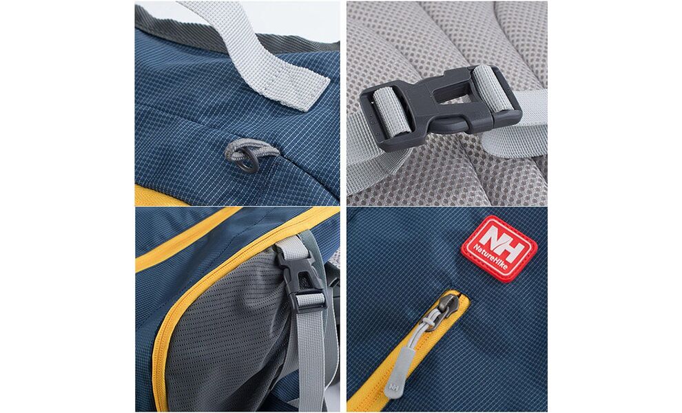 Рюкзак Naturehike NH15C001-B (Sky Blue), 15 л, Об'єм: 15, Колір виробника: Sky Blue, зображення 7