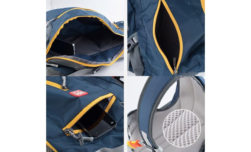 Рюкзак Naturehike NH15C001-B (Sky Blue), 15 л, Об'єм: 15, Колір виробника: Sky Blue, зображення 8