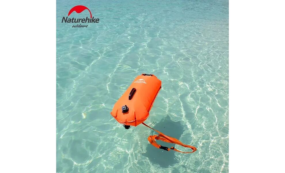 Гермомішок Naturehike NH17S001-G (Orange), 28 л, Об'єм: 28, Колір виробника: Orange, зображення 10