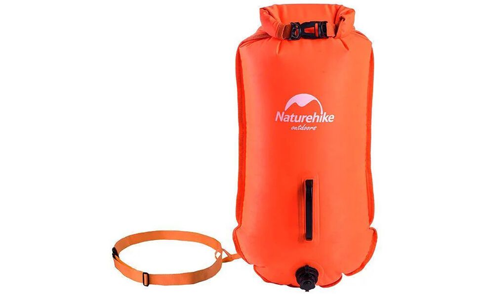 Гермомішок Naturehike NH17S001-G (Orange), 28 л, Об'єм: 28, Колір виробника: Orange, зображення 2