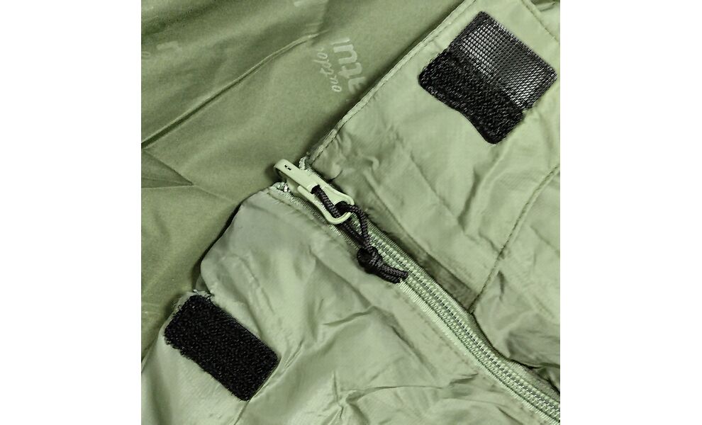 Літній кемпінговий спальник-ковдра Naturehike NH21MSD09 - LW180 XL (Pine Green) до 8°C, Максимальний зріст користувача: 195, Колір: Pine Green, Сторона застібки: ліва, зображення 3