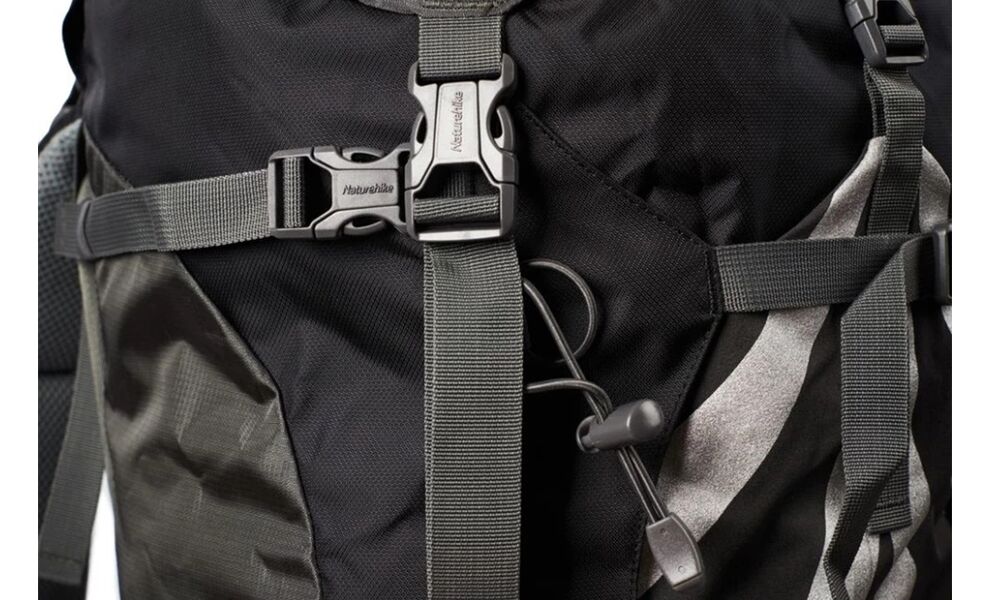 Рюкзак Naturehike NH70B070-B Discovery 70 (Black), зображення 17