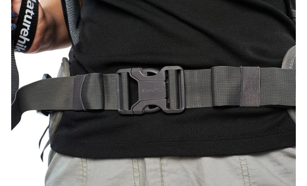 Рюкзак Naturehike NH70B070-B Discovery 70 (Black), зображення 20