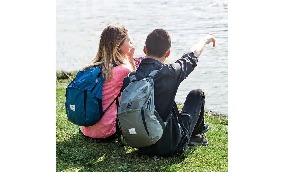 Складний рюкзак Naturehike Ultralight NH17A017-B (Lake Blue), 22 л, Об'єм: 22, Колір виробника: Lake Blue, зображення 15