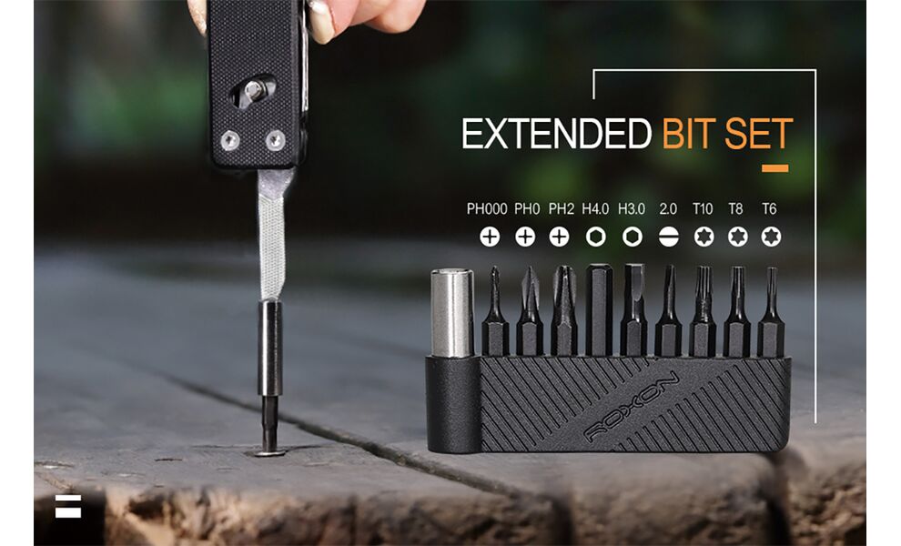 Міні-мультитул з чохлом Roxon KS2E - 13 функцій, зображення 11