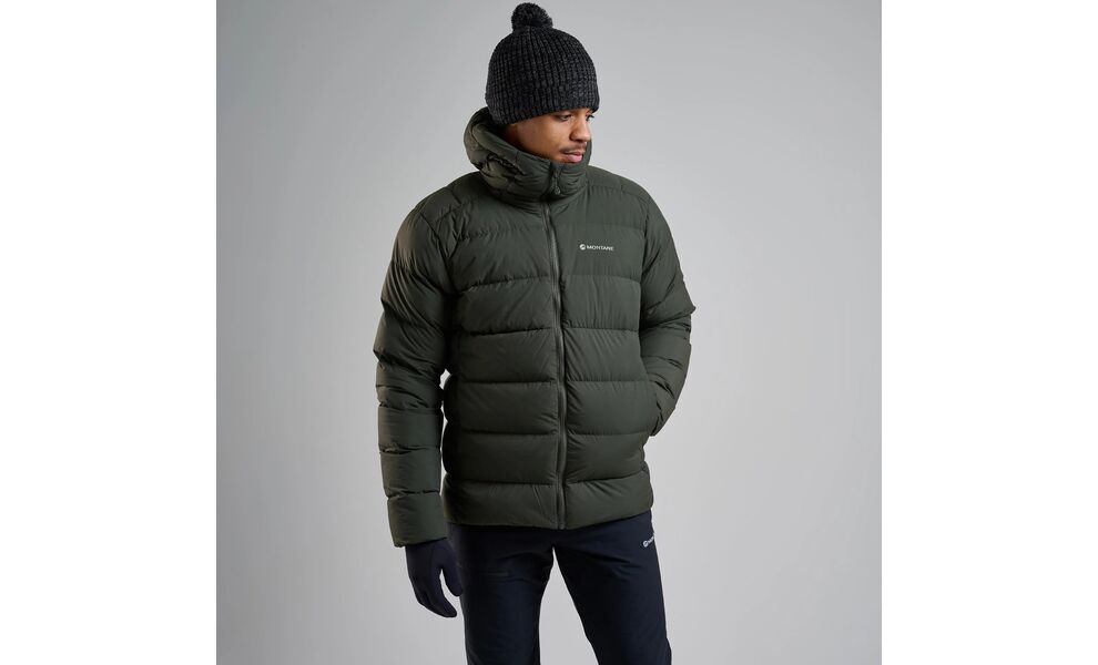 Пуховик чоловічий Montane Tundra Hoodie - MTUNH (Oak Green), Колір виробника: Oak Green, Розмір: S, зображення 2