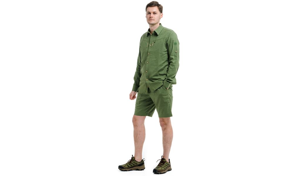 Сорочка чоловіча Turbat Amazonka Hemp (Bronze Green), Колір виробника: Bronze Green, Розмір: S, зображення 2