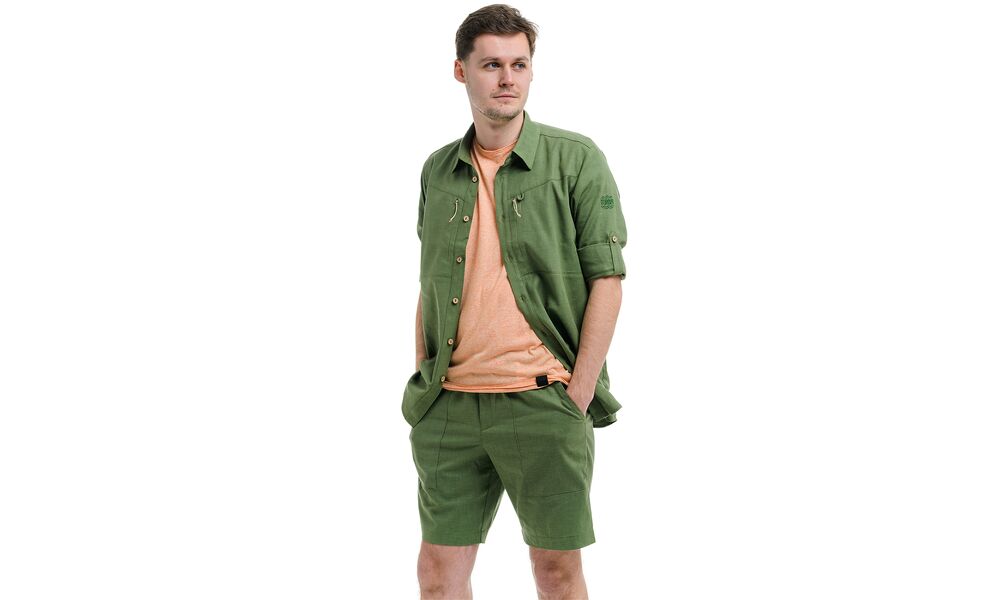 Сорочка чоловіча Turbat Amazonka Hemp (Bronze Green), Колір виробника: Bronze Green, Розмір: S, зображення 5