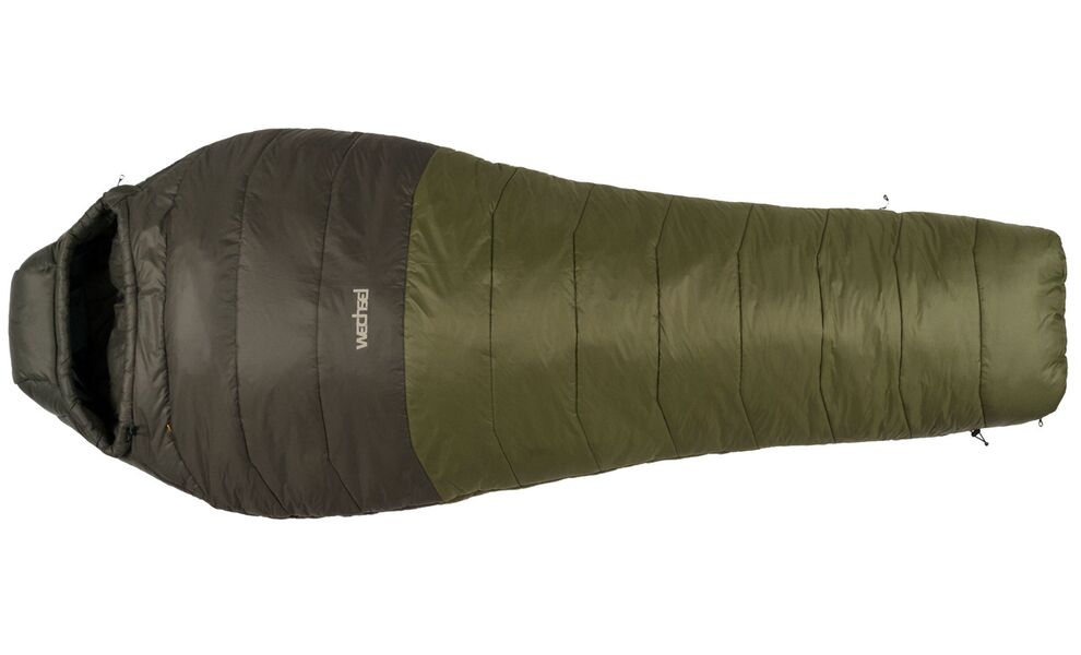 Літній туристичний спальник Wechsel Mudds Summer M до 8°C: з капюшоном, з москіткою, Максимальний зріст користувача: 175, Колір: Olive/Mud Green, Сторона застібки: ліва, зображення 2