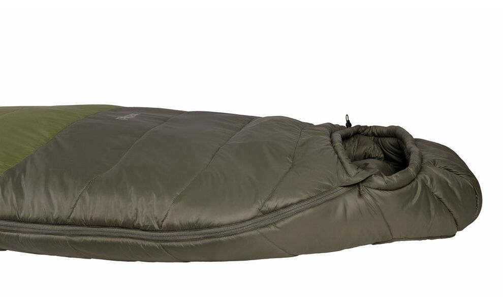 Літній туристичний спальник Wechsel Mudds Summer M до 8°C: з капюшоном, з москіткою, Максимальний зріст користувача: 175, Колір: Olive/Mud Green, Сторона застібки: ліва, зображення 3