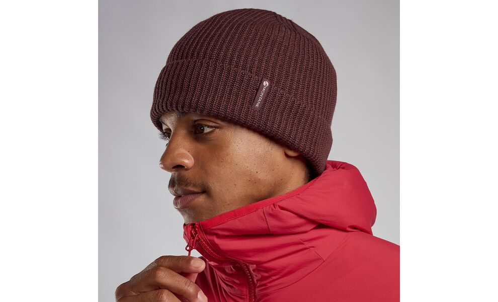 Шапка Montane Brew - HBREB (Dark Garnet), Колір: Dark Garnet, зображення 2