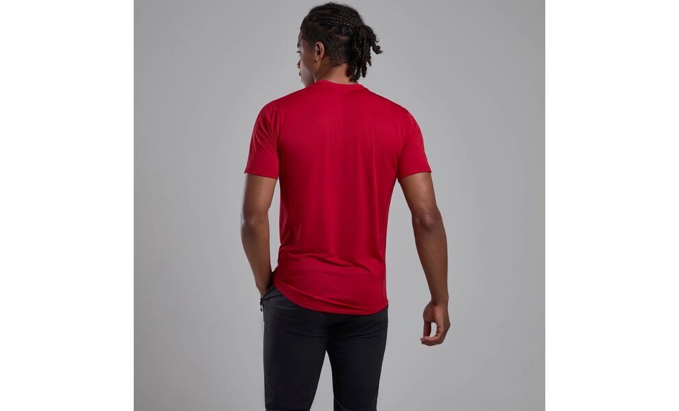 Термофутболка чоловіча Montane Dart Lite - MDITS (Acer Red), Колір виробника: Acer Red, Розмір виробника: M, зображення 3