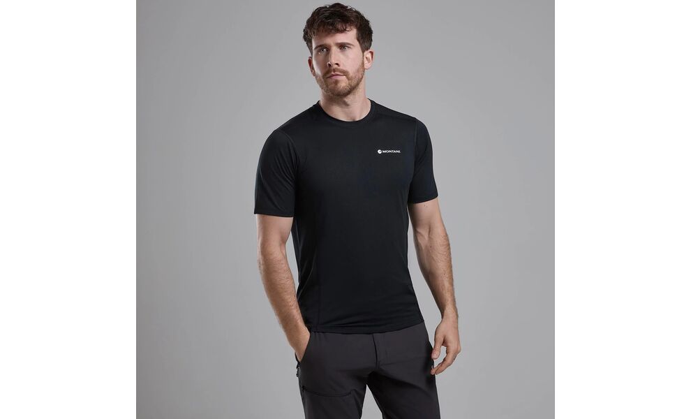 Термофутболка чоловіча Montane Dart Lite - MDITS (Black), Колір виробника: Black, Розмір виробника: M, зображення 2