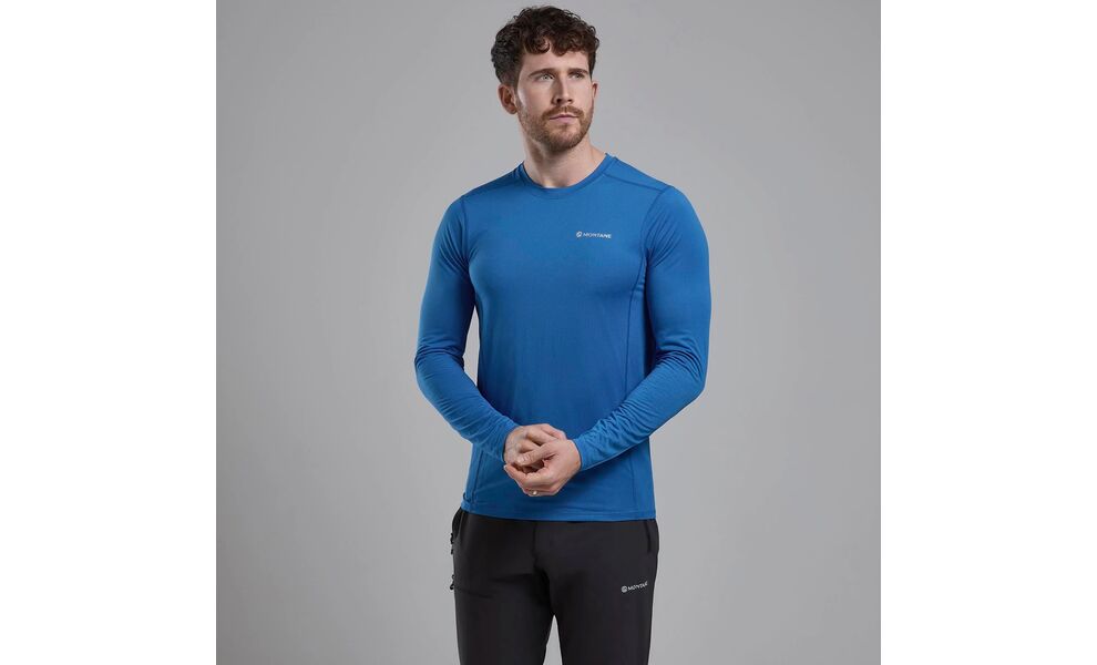 Термокофта чоловіча Montane Dart Lite - MDLLS (Electric Blue), Колір виробника: Electric Blue, Розмір виробника: L, зображення 2