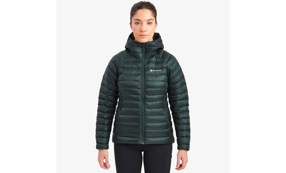 Лайнер жіночий Montane Anti-Freeze Hoodie - FANFH (Deep Forest), Колір виробника: Deep Forest, Розмір: S/EU 38, зображення 3