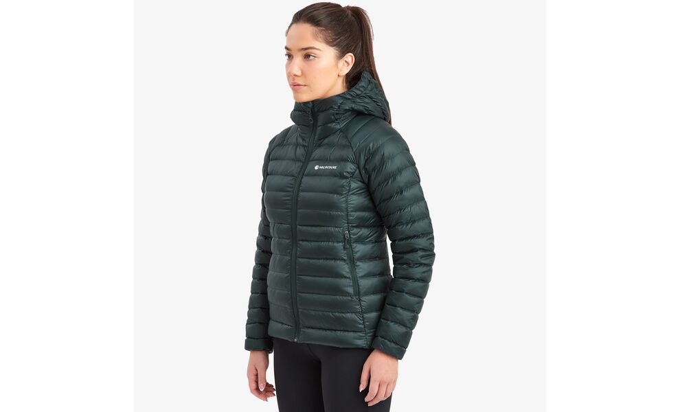 Лайнер жіночий Montane Anti-Freeze Hoodie - FANFH (Deep Forest), Колір виробника: Deep Forest, Розмір: S/EU 38, зображення 5