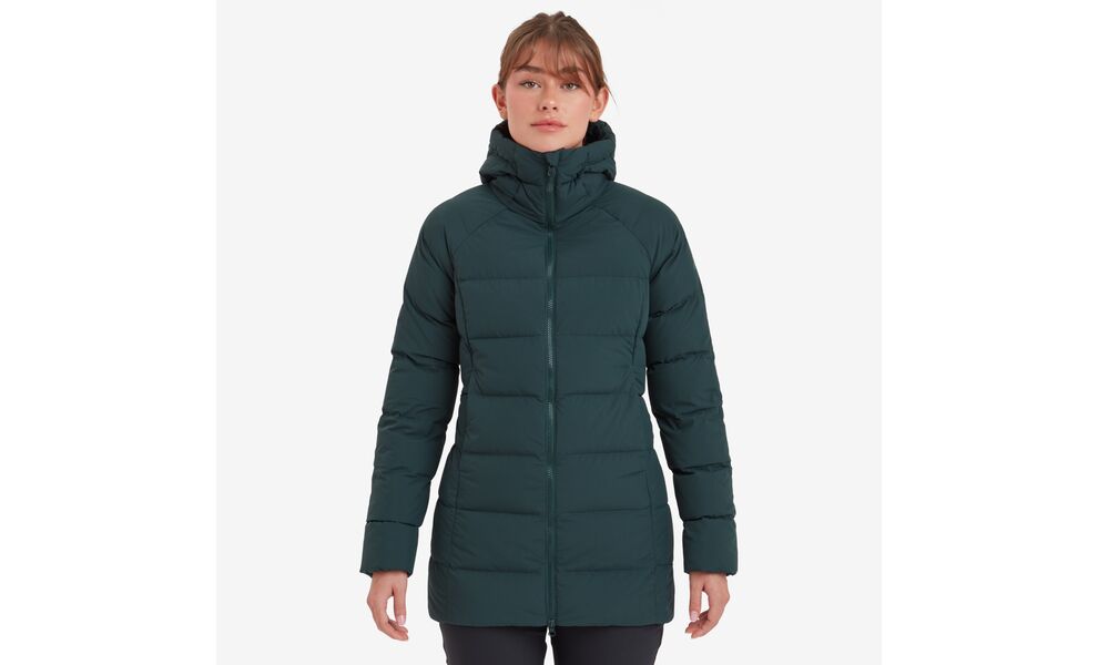 Пуховик жіночий Montane Tundra Hoodie - FTUNH (Deep Forest), Колір виробника: Deep Forest, Розмір: S/EU 38, зображення 3